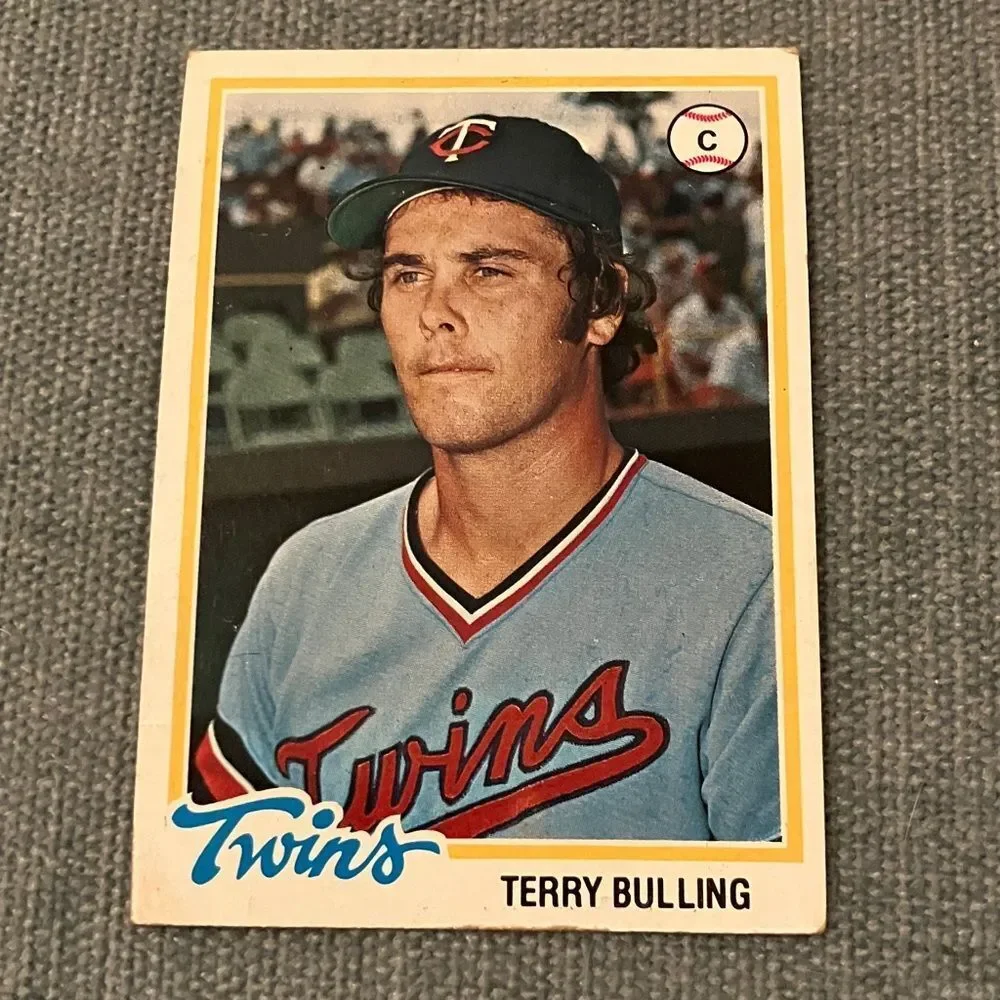 1978 Topps Minnesota Twins Baseball Card Trading Card